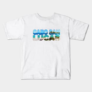 CABO SAN LUCAS - Mexico Relax on Playa El Medano Kids T-Shirt